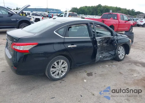 2013 Nissan Sentra Sl из США, поврежденный, VIN 3N1AB7AP2DL611291